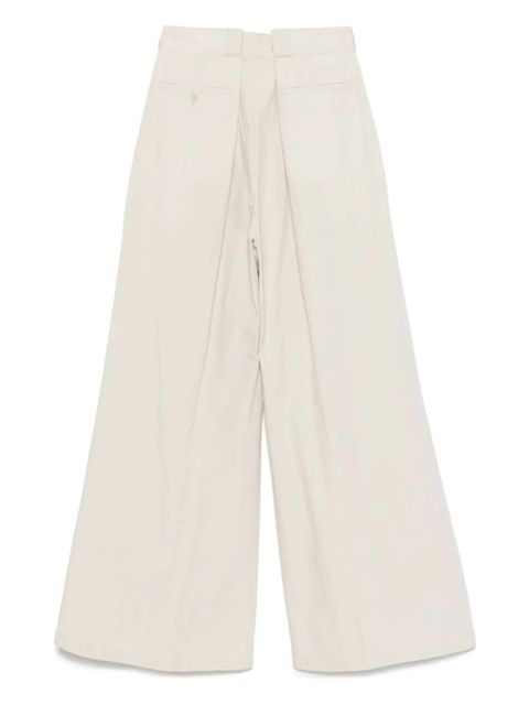 Maison Margiela pleat-detail trousers - Neutrals - zdjęcie produktu nr 2