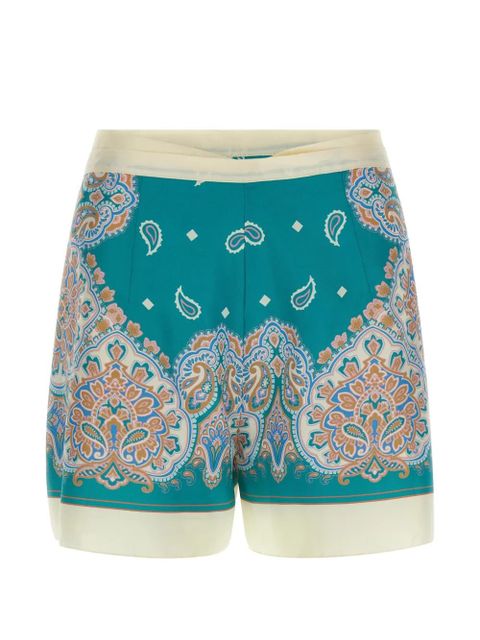 PINKO Merengue-print shorts - Blue - zdjęcie produktu nr 2