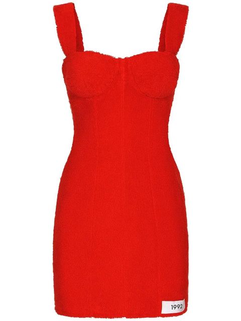 Dolce & Gabbana KIM DOLCE&GABBANA terrycloth minidress - Red - zdjęcie produktu nr 1