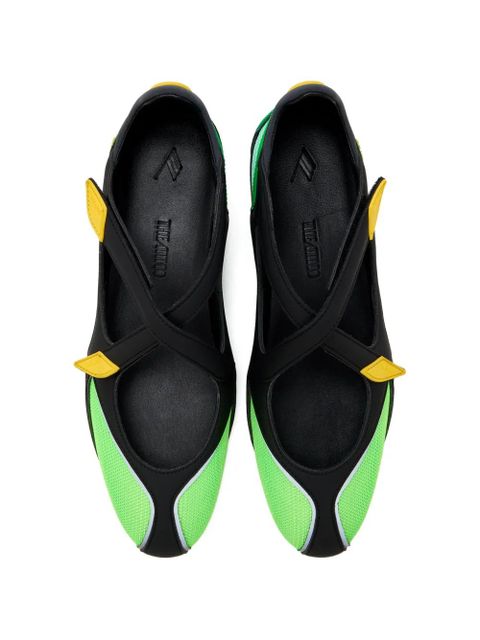 The Attico Floor 01 sneakerinas - Black