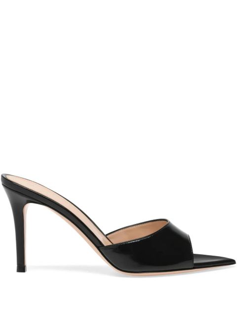 Gianvito Rossi 85mm Elle pointed sandals - Black - zdjęcie produktu nr 1