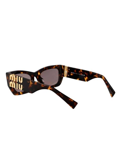 Miu Miu Eyewear tortoiseshell frame sunglasses - Brown