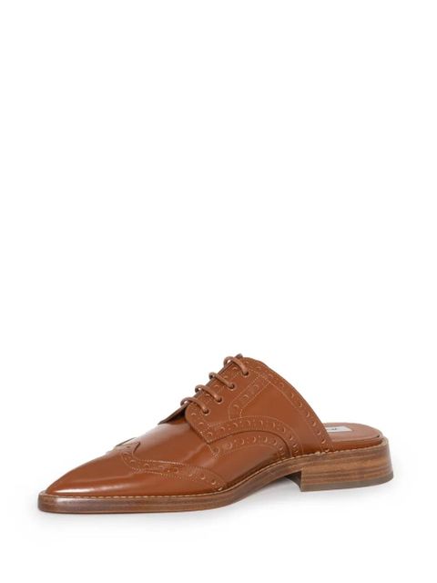 Victoria Beckham Spazzolato oxford shoes - Brown