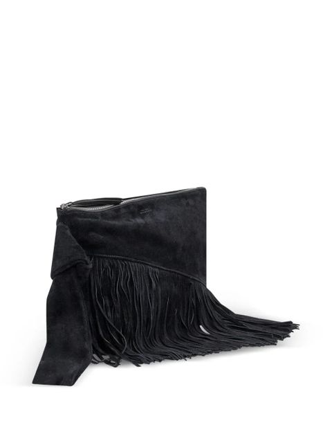 ISABEL MARANT Faro clutch bag - Black