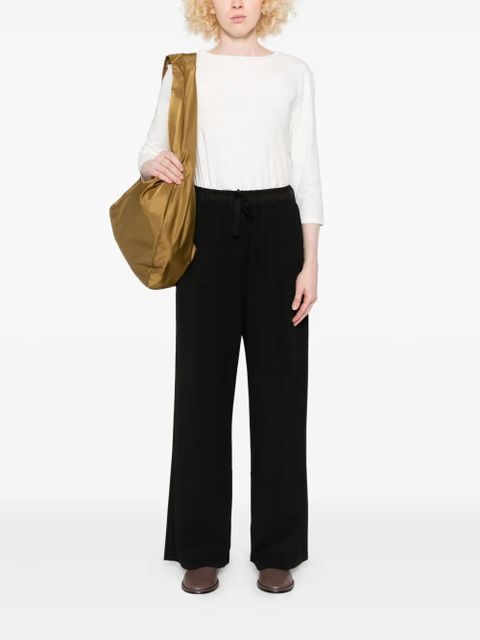 Weekend Max Mara elastic-waist trousers - Black