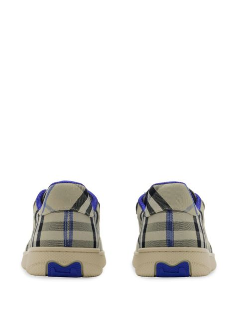 Burberry Terrace checked sneakers - Neutrals