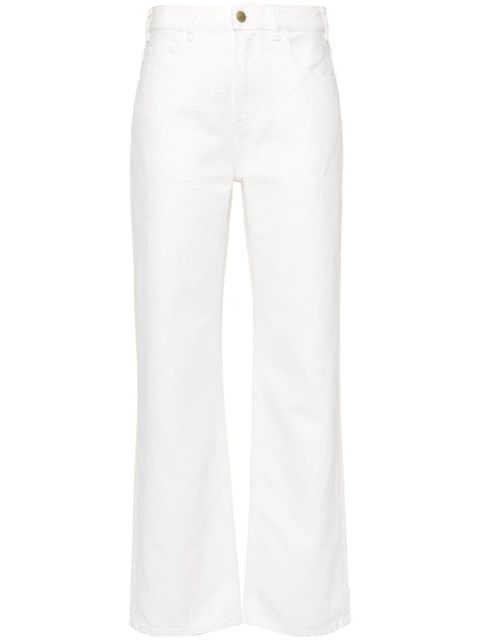 Chloé low-rise flared jeans - White - zdjęcie produktu nr 1
