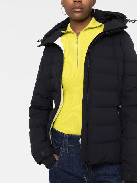 Moncler Grenoble funnel neck padded jacket - Black