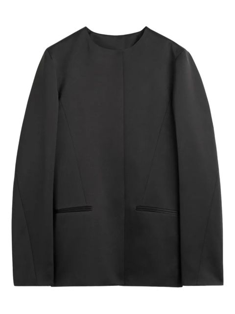 TOTEME round-neck jacket - Black - zdjęcie produktu nr 1
