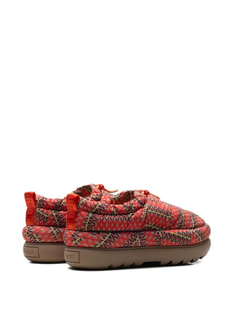 UGG Maxi Heritage Braid slippers - Red