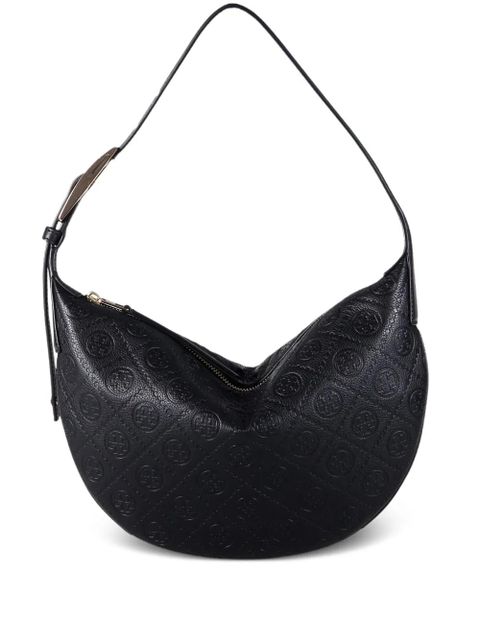 Tory Burch T-Monogram Balloon shoulder bag - Black - zdjęcie produktu nr 1
