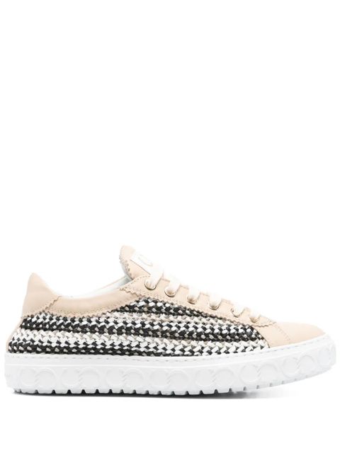 Casadei woven sneakers - Neutrals - zdjęcie produktu nr 1