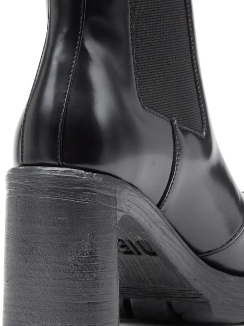 Diesel D-Hammer leather boots - Black
