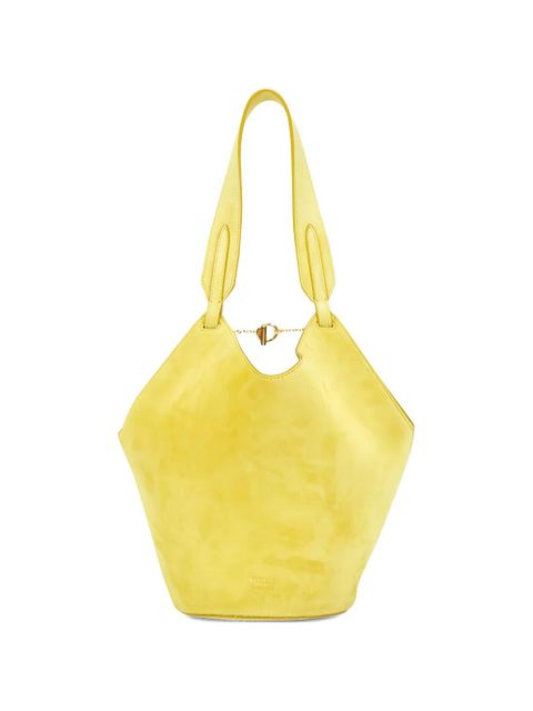 KHAITE mini Lotus chain tote bag - Yellow - zdjęcie produktu nr 1