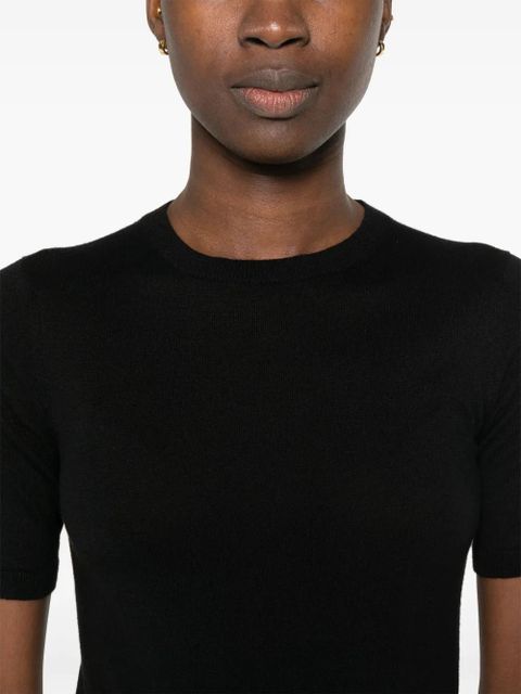 Max Mara Warren short-sleeve jumper - Black