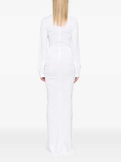 Christopher Esber Disconnect maxi dress - White