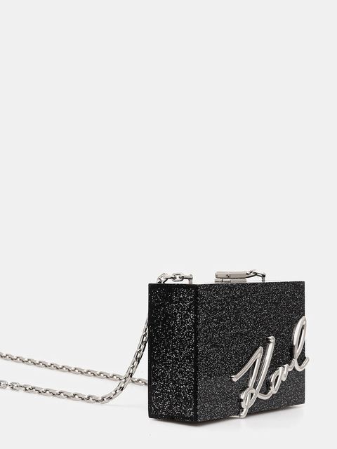 Karl Lagerfeld kopertówka kolor czarny A1W30124 - zdjęcie produktu nr 2