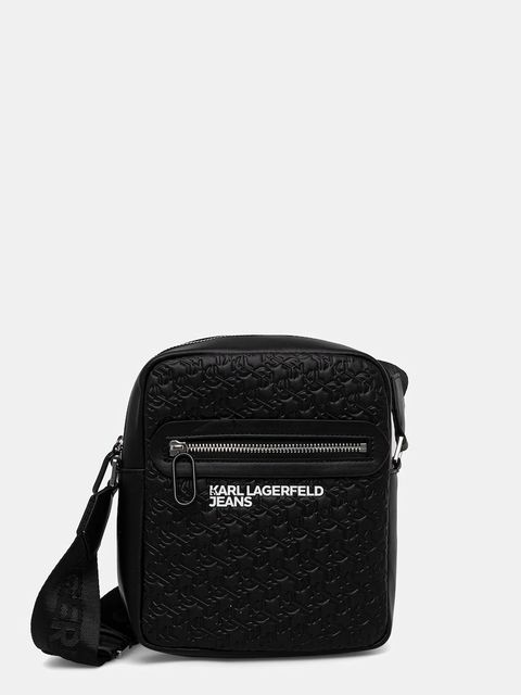 Karl Lagerfeld Jeans saszetka kolor czarny B1M30143 - zdjęcie produktu nr 1