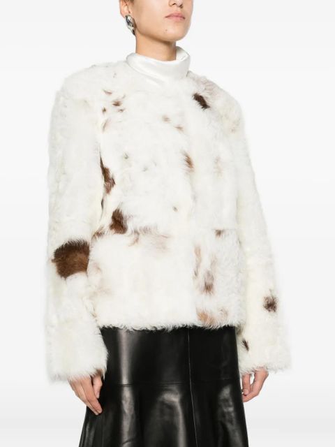 ZIMMERMANN Hypnotic Spot shearling jacket - Neutrals - zdjęcie produktu nr 2