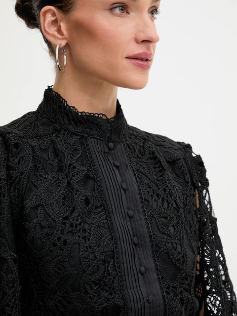 Bardot bluzka damska kolor czarny wzorzysta 59730TB3