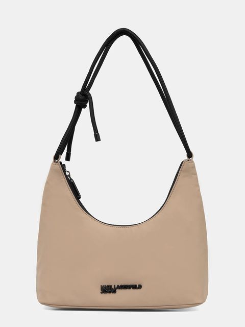 Karl Lagerfeld Jeans torebka kolor beżowy B1W30168 - zdjęcie produktu nr 1