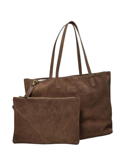 MC2 Saint Barth logo shoulder bag - Brown - zdjęcie produktu nr 2