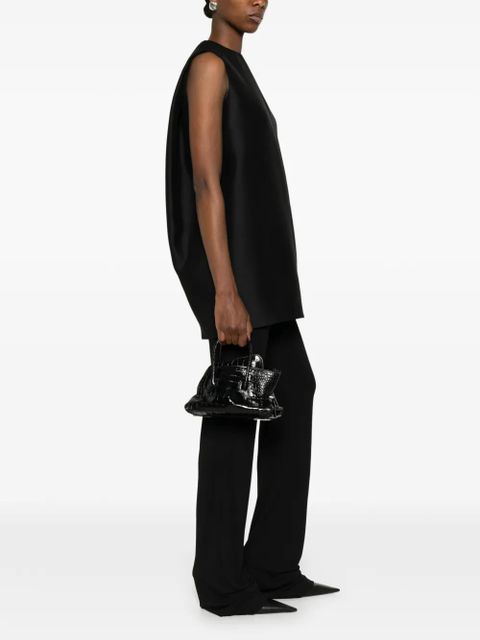 Balenciaga sleeveless mini dress - Black