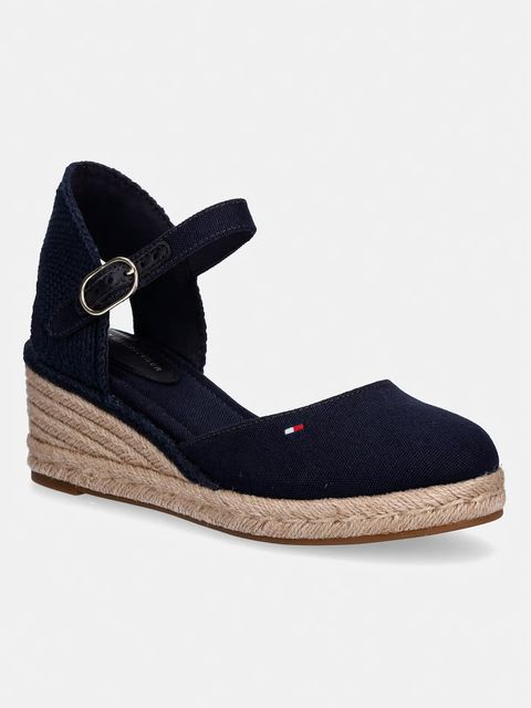 Tommy Hilfiger espadryle damskie MID WEDGE ESPAD CLOSED TOE - zdjęcie produktu nr 2