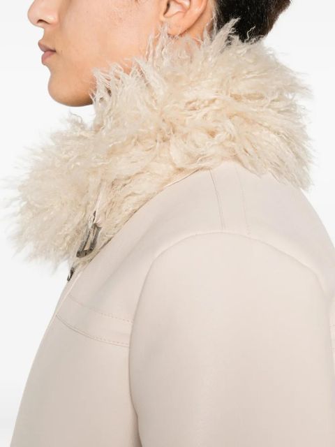 TWINSET trimmed zip-front jacket - Neutrals