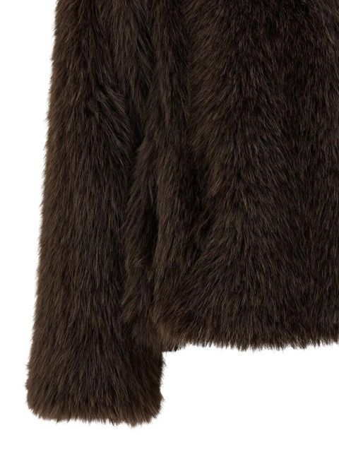 Weekend Max Mara Brenta faux-fur coat - Brown