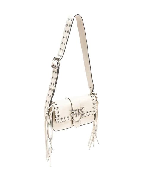 PINKO Love One shoulder bag - White