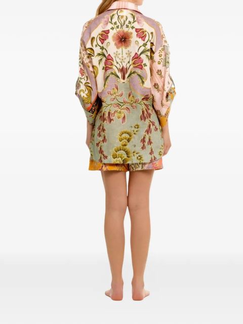 Agua By Agua Bendita Chrissy Aura Sprinted shirt - Neutrals