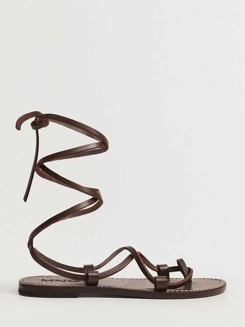 Mango - Sandały skórzane Pacha - zdjęcie produktu nr 1