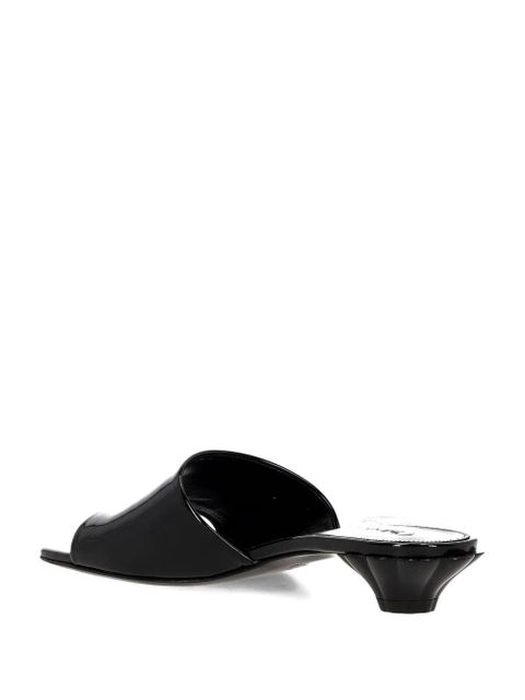 Chloé 25mm leather sandals - Black