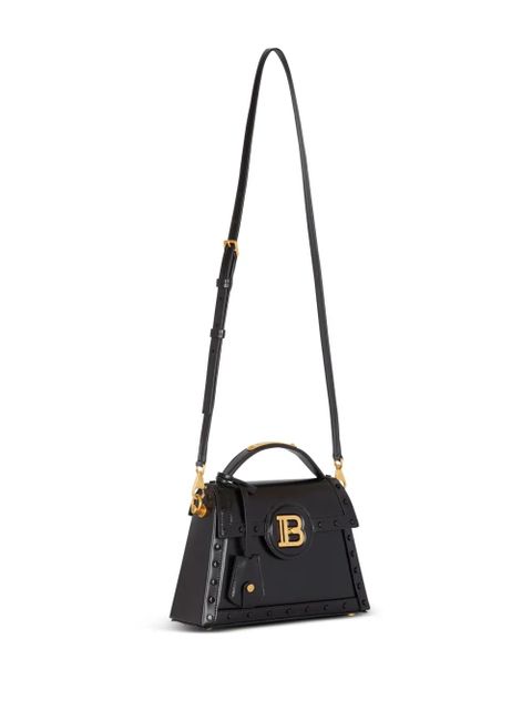 Balmain B-Buzz Dynasty leather tote bag - Black - zdjęcie produktu nr 2
