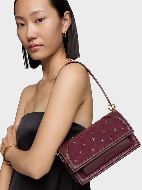 Tous torebka Bandolera kolor bordowy 2002358521