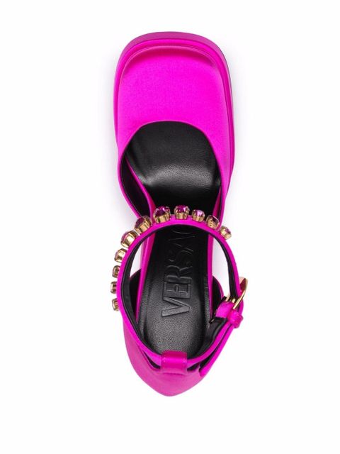 Versace Medusa Head charm platform sandals - Pink - zdjęcie produktu nr 2
