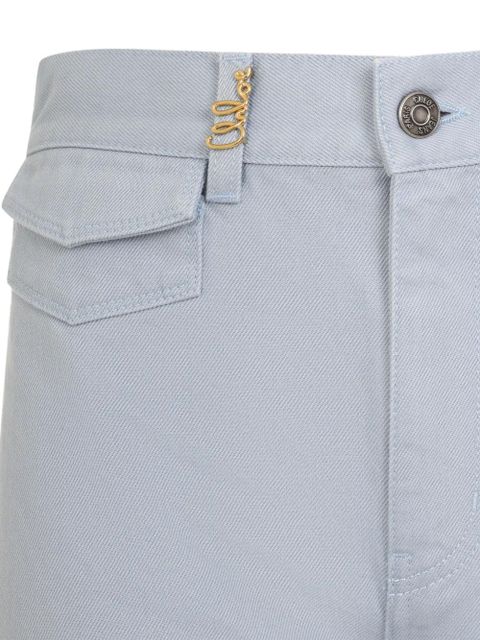 Chloé high-rise flared jeans - Blue