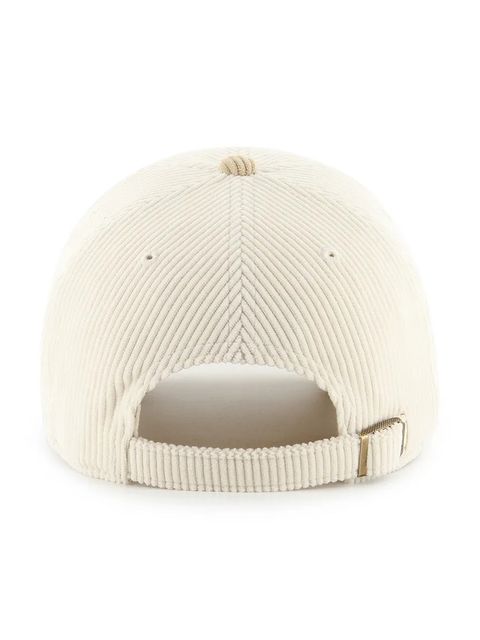 47 brand czapka z daszkiem sztruksowa Dog Cord Base Runner kolor beżowy XXD-TCBRT28EWS-NT - zdjęcie produktu nr 2