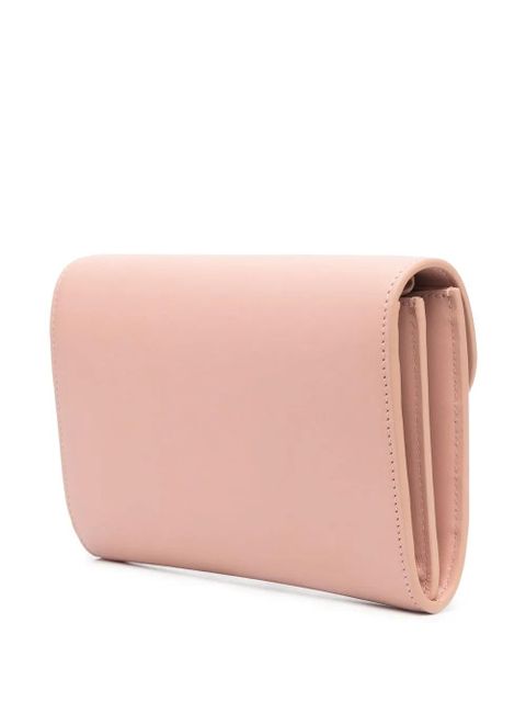 Lanvin polished-finish cross body bag - Pink