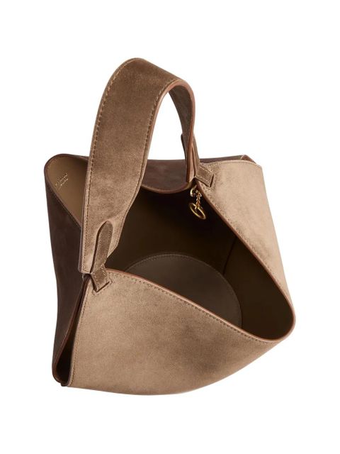 KHAITE mini Lotus tote bag - Neutrals
