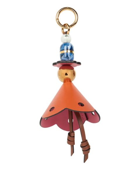 ETRO flower marbles leather charm bag - Orange - zdjęcie produktu nr 1