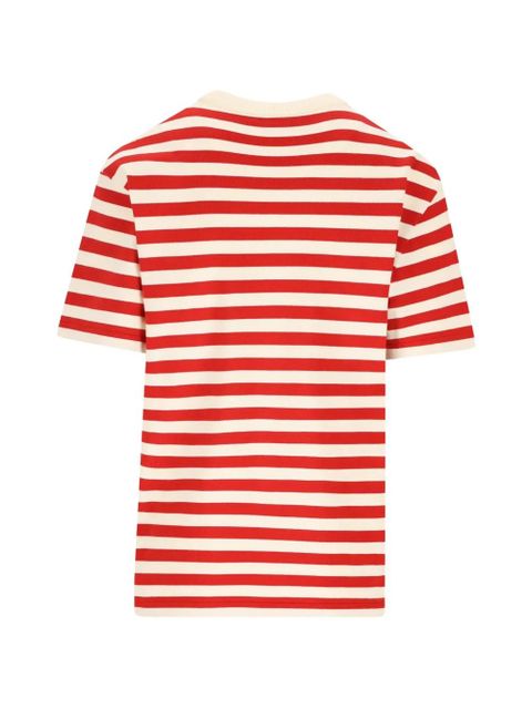 Loro Piana striped crew-neck T-shirt - Red