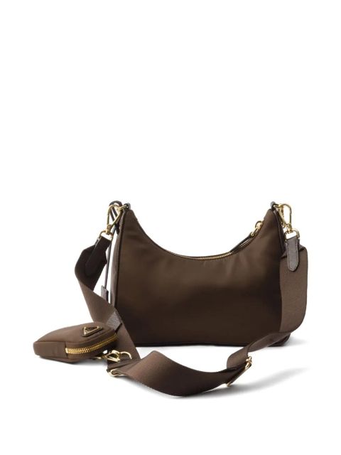 Prada small Re-Edition shoulder bag - Brown - zdjęcie produktu nr 2