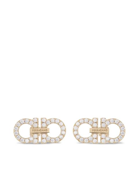 Ferragamo Double Gancini earrings - Gold - zdjęcie produktu nr 1