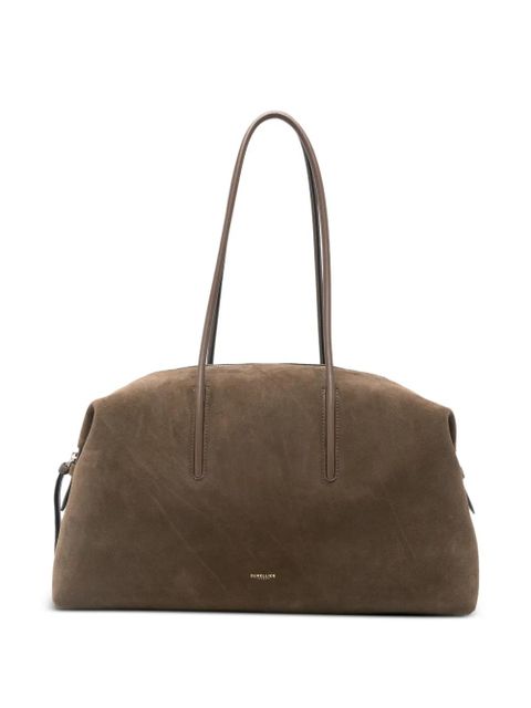 DeMellier The Stockholm suede shoulder bag - Brown