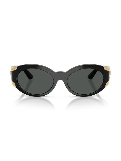 Versace okulary przeciwsłoneczne damskie kolor czarny 0VE4503U