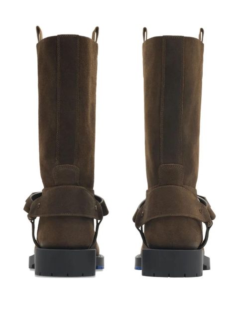Burberry suede boots - Brown - zdjęcie produktu nr 2