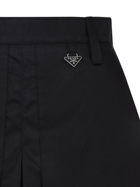 Prada pleated-panel skirt - F0002 NERO - zdjęcie produktu nr 2