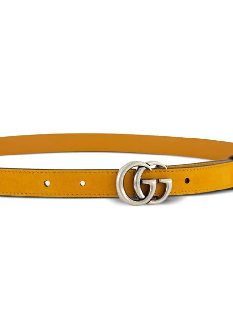 Gucci GG Marmont leather belt - Brown - zdjęcie produktu nr 2